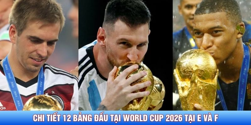 Chi tiết 12 bảng đấu tại World Cup 2026 trận đấu vòng bảng
