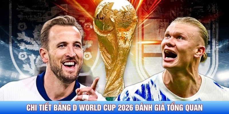 Chi tiết Bảng D World Cup 2026 đánh giá tổng quan