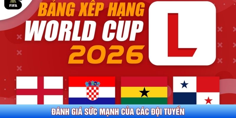 Đánh giá sức mạnh đội tuyển