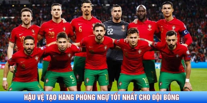 Hậu vệ tạo hàng phòng ngự tốt nhất cho đội bóng 